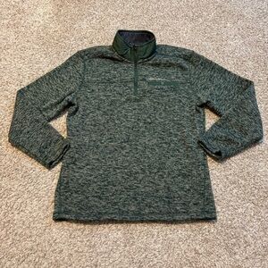 Eddie Bauer 3/4 Zip Collared Pullover Sweater Size